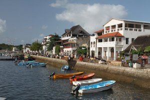 Lamu from the water