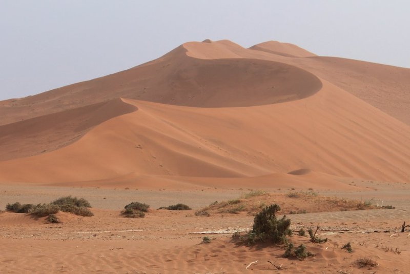 The dunes in the Naukluft National Park