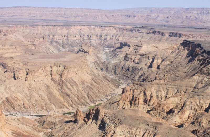 Fish River Canyon, the photograph really doesn't do it justice