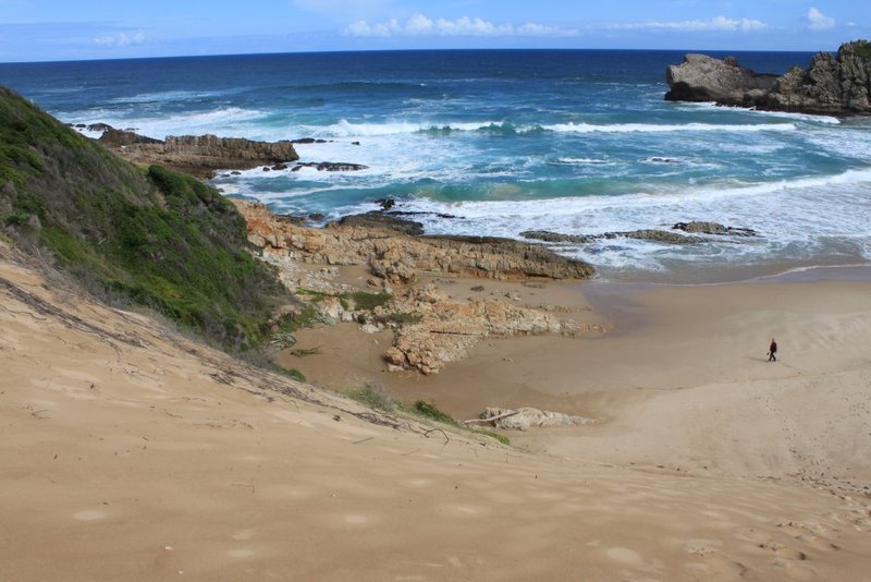 The steep dunes of Robberg Nature and Marine Reserve