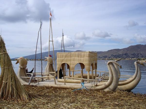 Reed boat  