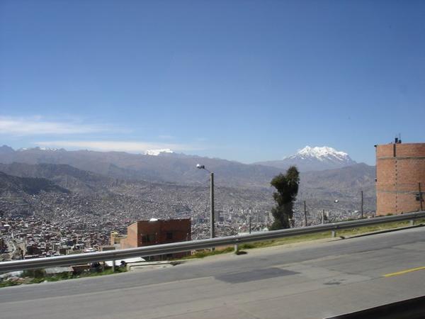 View over La Paz