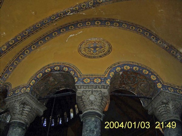 Hagia Sophia Dome Closeup