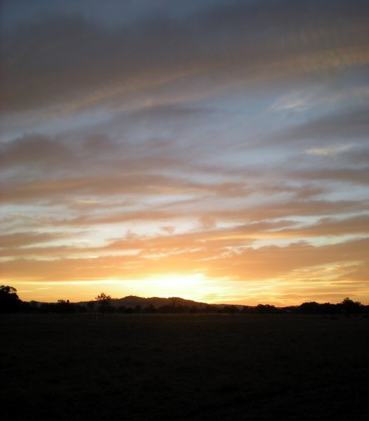 Sunset Over Albury