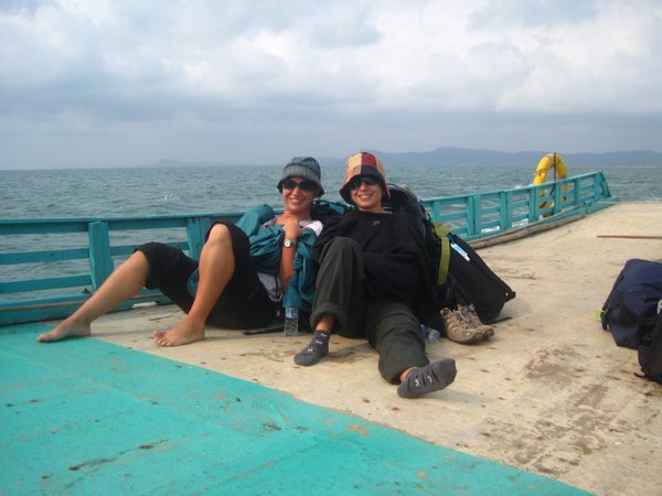 boat ride to Cambodia border