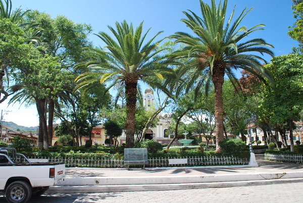 Plaza in Vilcabamba 