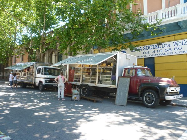 Street market, Montevideo