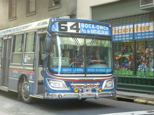 A wonderfully retro BsAs bus