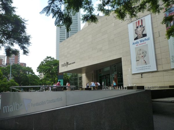 The cool exterior of MALBA