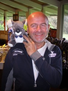 An extra cute koala ..(on my shoulder that is..)