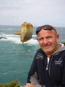 Yours truly on the Great Ocean Road