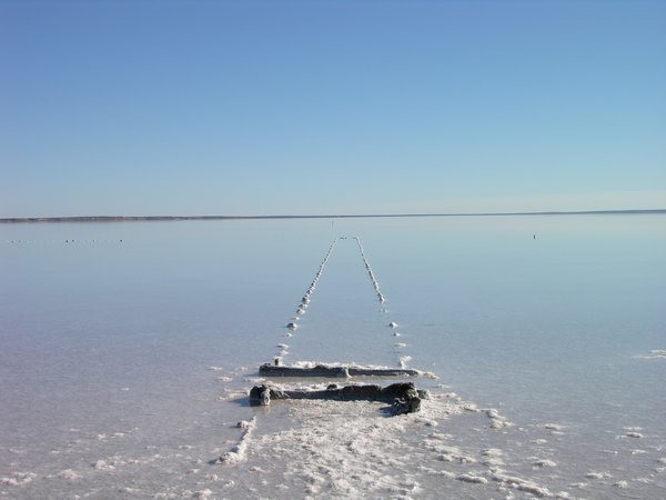 Outback salt lake