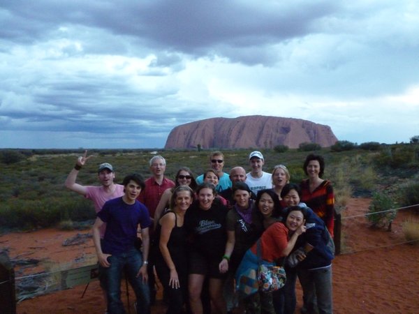 The Uluru gang ..