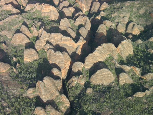 The remarkable Bungle Bungles from the air