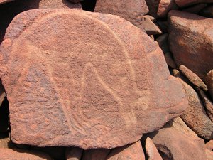 Burrup peninsula rock art