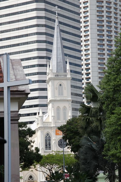 Singapore - chuches and towers