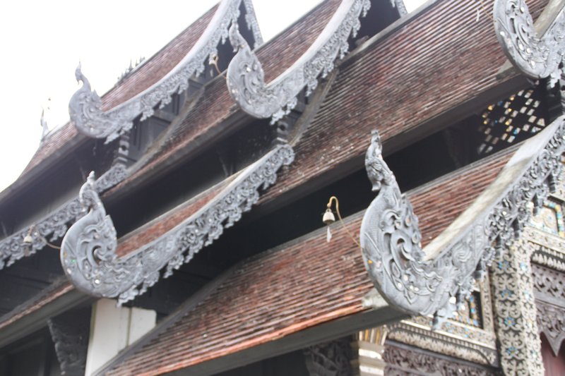 Chiang Mai temple roofs