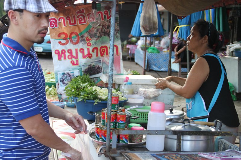 Pod at street stall, Chiang Rai