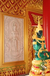 Jade Buddha detail