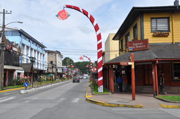 Puerto Varas shopping street
