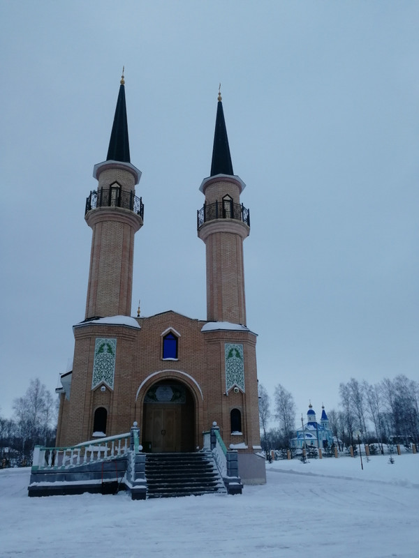Mosque and Church