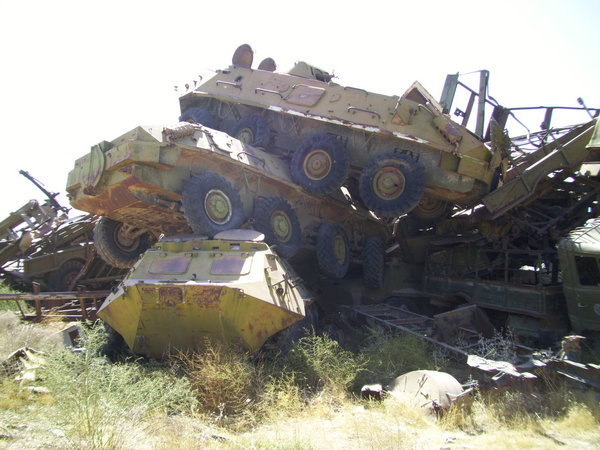 Tank Graveyard in Herat