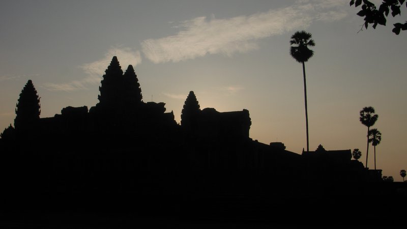 Sunset over the Wat