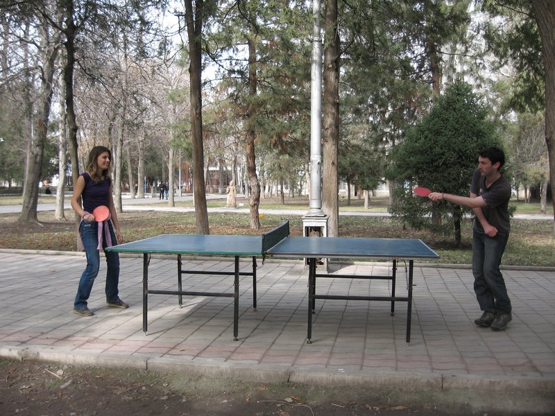 Ping Pong in the Park