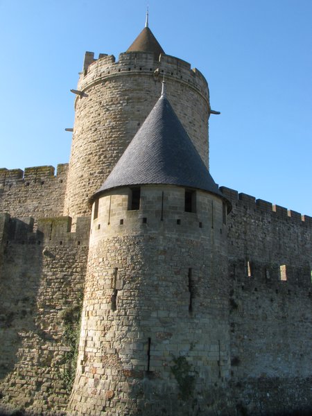 Corner Towers at Carcassonne