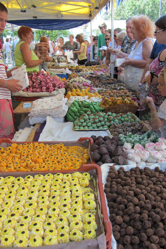 Hungarian Multicoloured Sweets