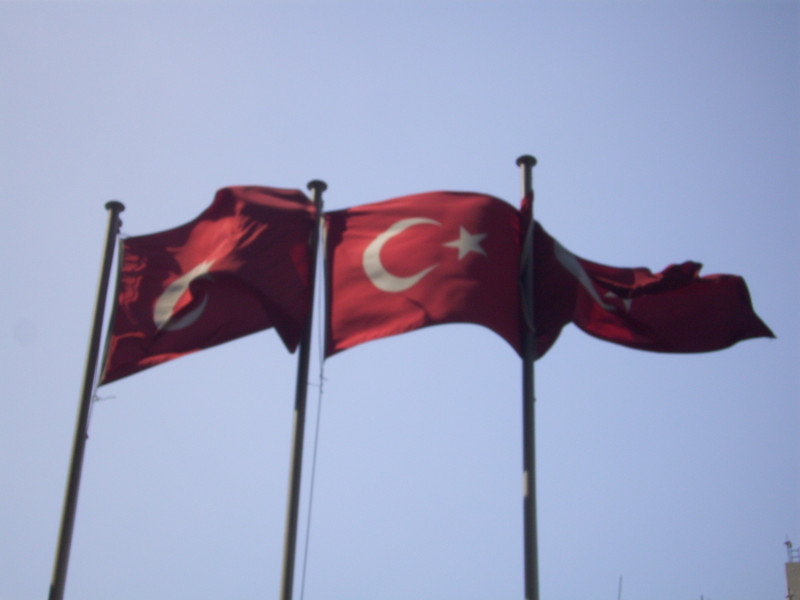 3 Turk Flags
