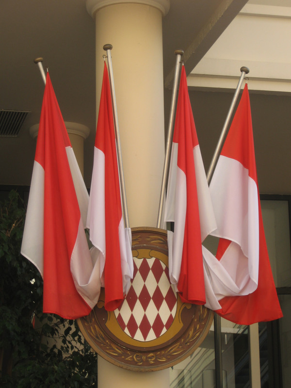 4 Monaco Flags