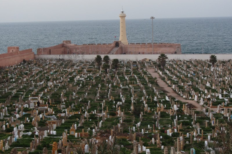 Lighthouse and Graves