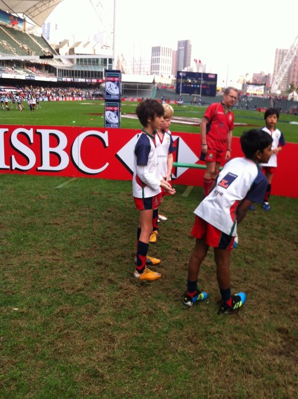 On the pitch @ The 7's