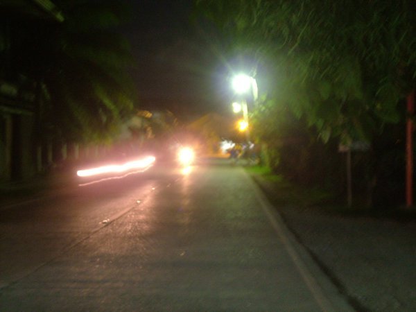 the oldest main road in samal island
