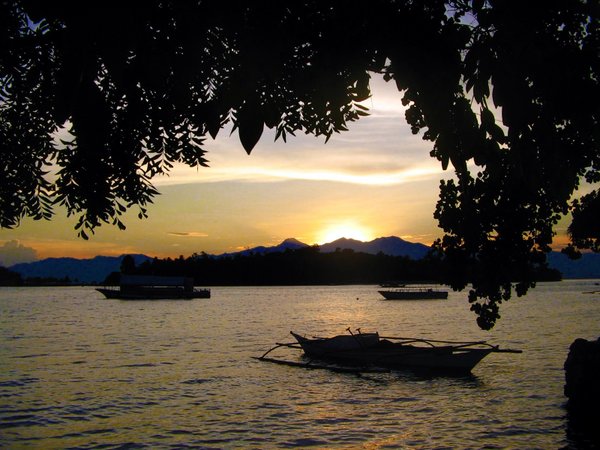 Sunset In Adecor, Samal Island, Philippines