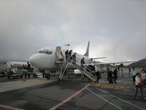 Queenstown Airport - Flight from Auckland
