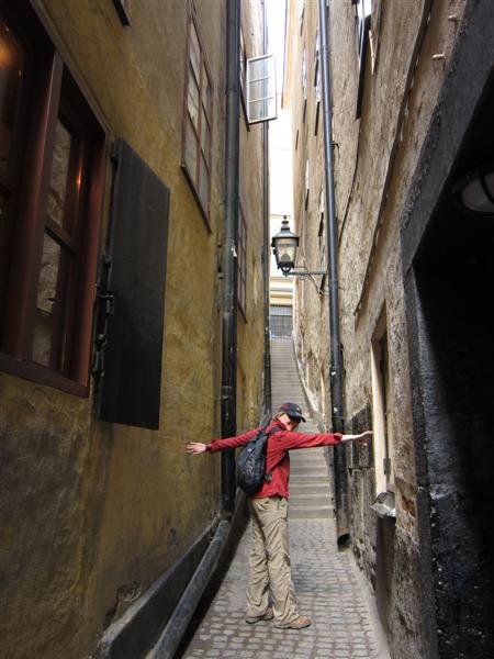 Stockholm - narrowest street in the old town