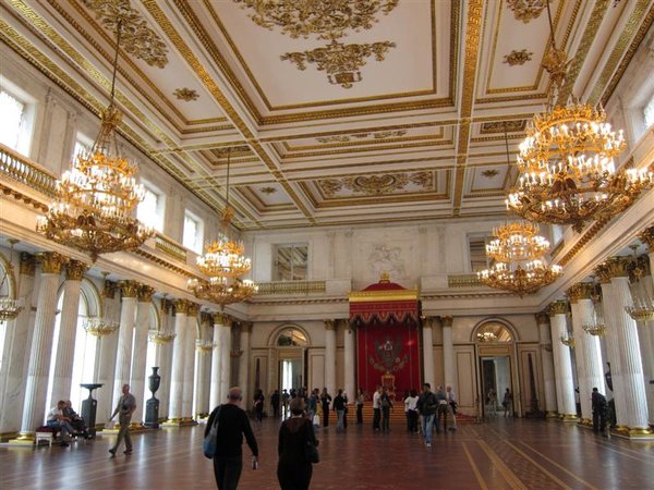 St Petersburg - inside the winter palace