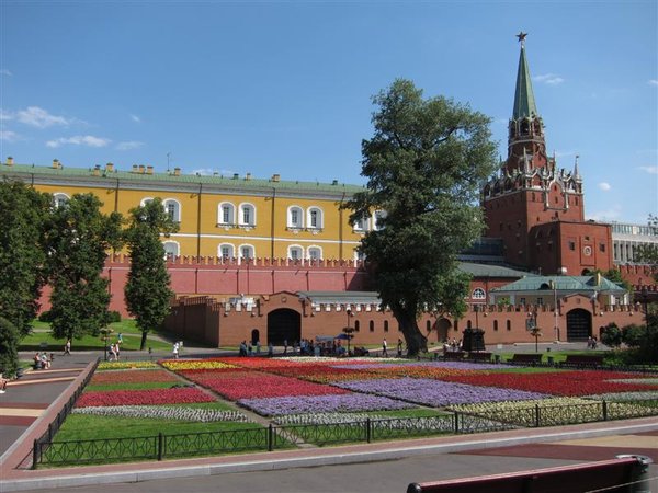 Moscow - outside the Kremlin