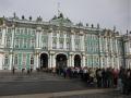 St Petersburg - the winter palace (and queue to get in!)
