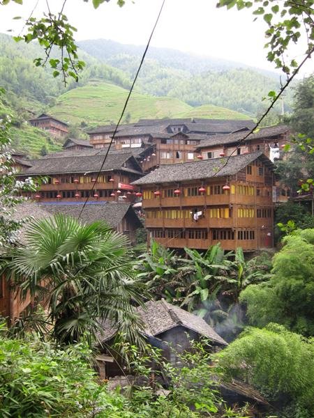 Village near the Longsheng Rice Terraces
