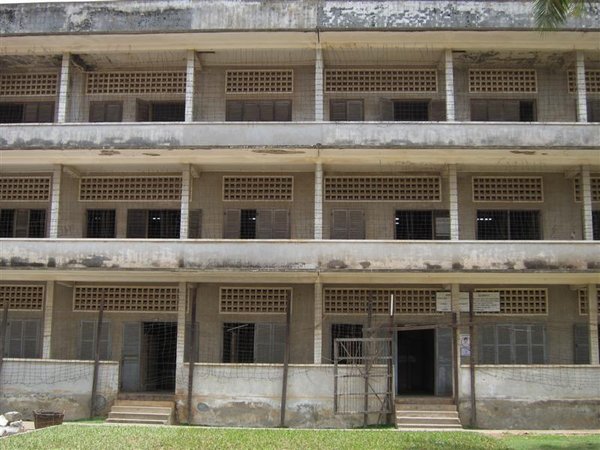 Cambodia - S21 prison block