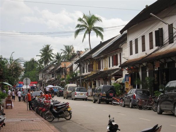 Luang prabang main street