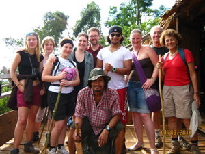 Our trekking group