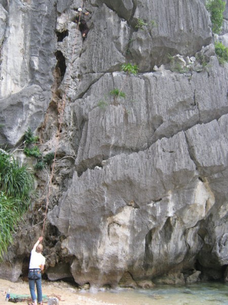 Rock Climbing Lan Ha Bay
