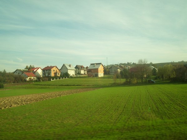 View from the train.