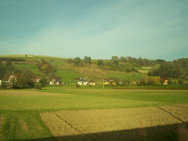 View from the train.
