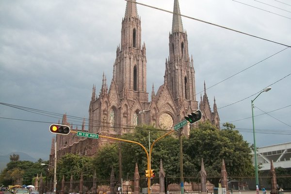 The "unfinished" cathedral.