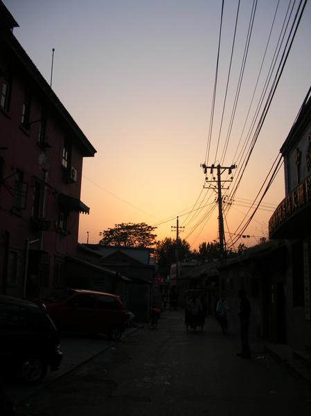 Hutong Sunset